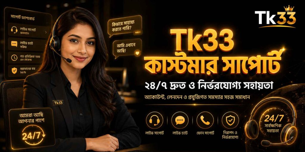 Tk33 কাস্টমার সাপোর্ট
