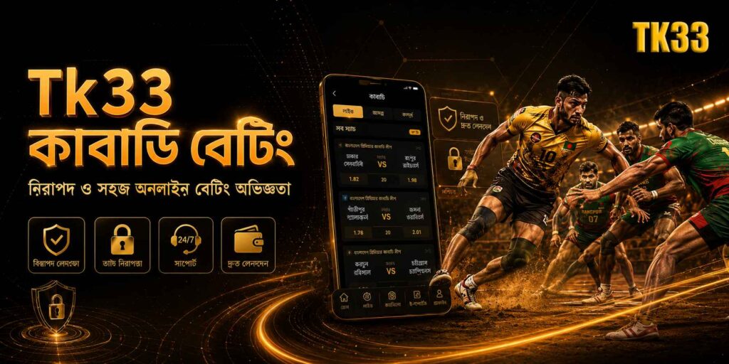 Tk33 কাবাডি বেটিং