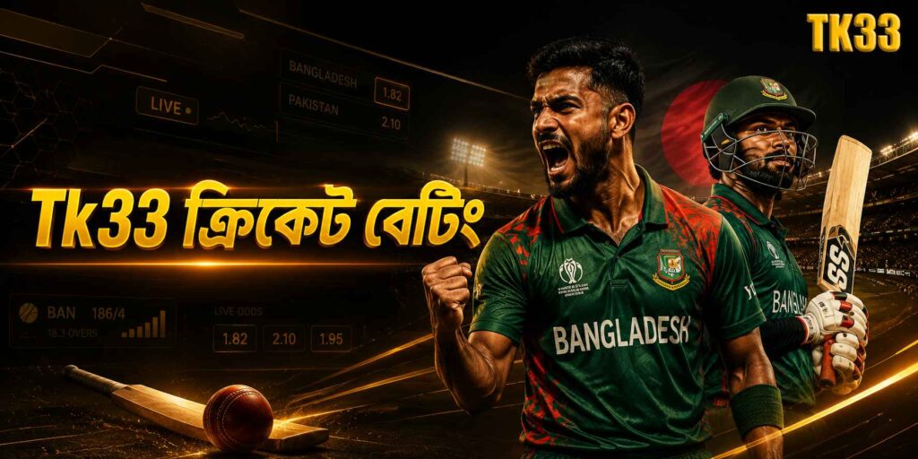Tk33 ক্রিকেট বেটিং