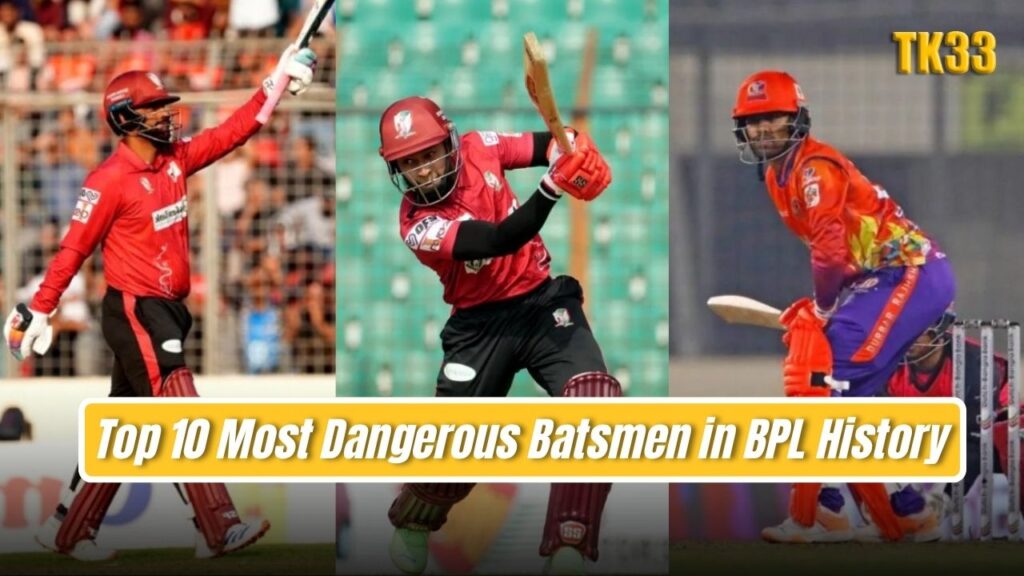 Most Dangerous Batsmen in BPL
